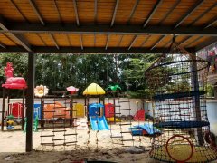 幼兒園室外活動(dòng)場(chǎng)地是孩子們的另一片天地