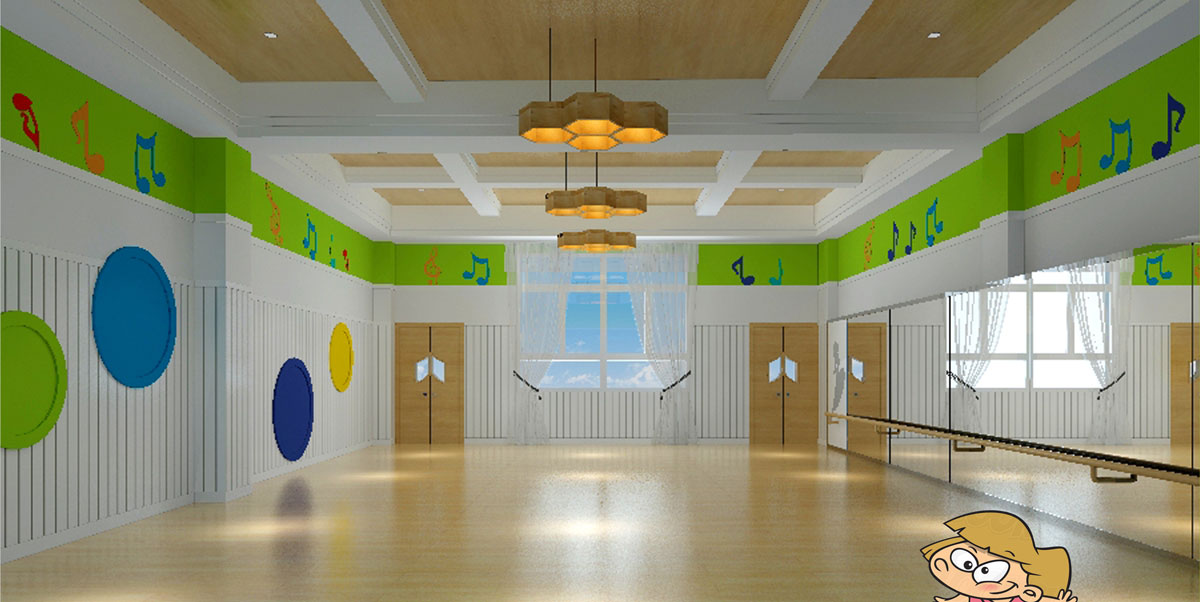 1500㎡現(xiàn)代風(fēng)幼兒園設(shè)計(jì)，將自由還給孩子2
